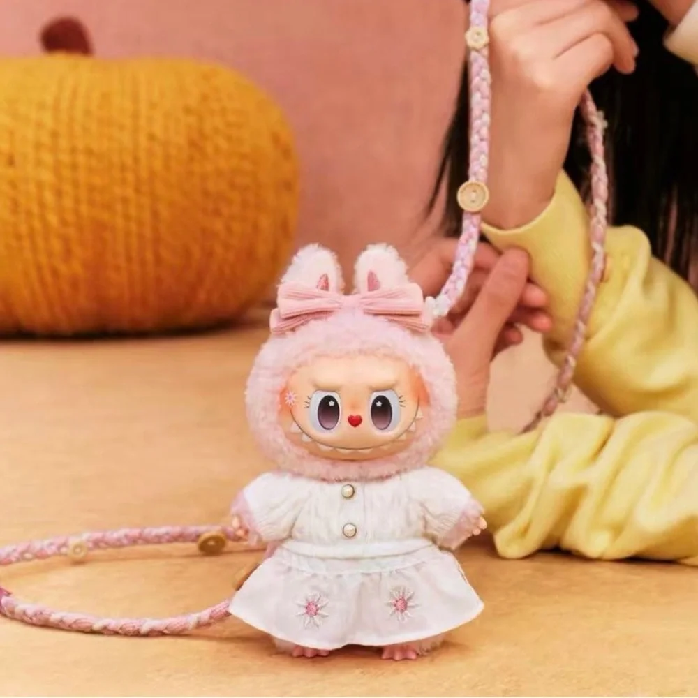 Pop Mart Fall Into Sweaters Mokoko Vinyl Plush Pendant Labubu Pop Land Exclusive - Picture 13 of 17